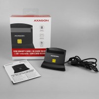 AXAGON 4-pesaline kiipkaardilugeja AXAGON 4-pesaline kiipkaardilugeja