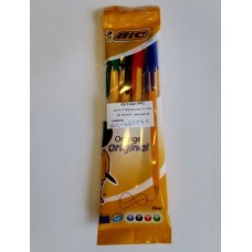 BIC pastapliiatsid ORANGE FINE 0,8 mm, 4 värvi