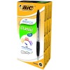 BIC pastapliiatsid Atlantis, must, 12-pakk