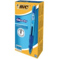 BIC geelpliiatsid Gelocity 0,7 mm, sinine, 12-pakk BIC geelpliiatsid Gelocity 0,7 mm, sinine, 12-pakk