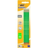 BIC pliiatsid Evolution Original Eraser, 4-pakk