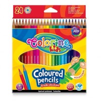 Colorino Kids värvipliiatsid Hexagonal, 24 värvi Colorino Kids värvipliiatsid Hexagonal, 24 värvi