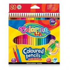 Colorino Kids värvipliiatsid Hexagonal, 24 värvi Colorino Kids värvipliiatsid Hexagonal, 24 värvi