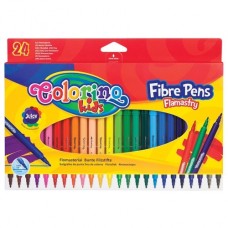 Colorino Kids viltpliiatsid Flamastry, 24 värvi Colorino Kids viltpliiatsid Flamastry, 24 värvi