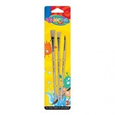 Colorino Kids pintslid, 3-pakk Colorino Kids pintslid, 3-pakk