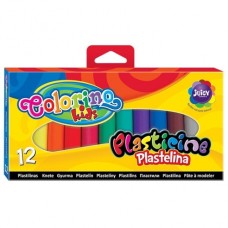 Colorino Kids plastiliin, 12 värvi Colorino Kids plastiliin, 12 värvi