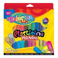 Colorino Kids plastiliin, 24 värvi Colorino Kids plastiliin, 24 värvi