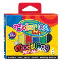 Colorino Kids plastiliin, 6 värvi