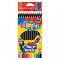 Colorino Kids värvipliiatsid, 12 värvi + teritaja
