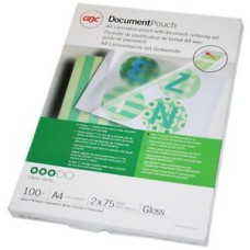 Lamineerkotid GBC A4 75mic läikiv 100pakk