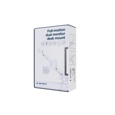 GEMBIRD kahe monitori lauakinnitus valge
