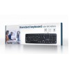 GEMBIRD standard klaviatuur BIG USB ENG