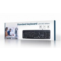 GEMBIRD standard klaviatuur BIG USB ENG