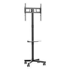 GEMBIRD teleri põrandaalus ratastega, must GEMBIRD teleri põrandaalus ratastega, must