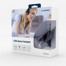GEMBIRD USB stereo peakomplekt MHS-U-001 GEMBIRD USB stereo peakomplekt MHS-U-001