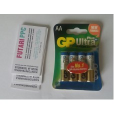 GP Ultra Plus AA LR6 patarei 4-pakk