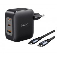 INTENSO toiteadapter W100ACC GaN + C520C kaabel