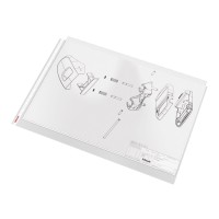 Esselte A3 kiletaskute 50-pakk, horisontaal