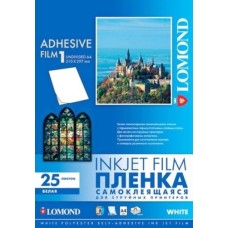 Kile LOMOND, tindiprint, valge, liimuv, A4, 25 lehte