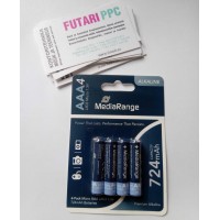 MediaRange AAA LR03 patareide 4-pakk
