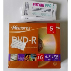 Memorex DVD-R 5-pakk Memorex DVD-R 5-pakk