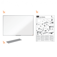 Valge tahvel NOBO Essence Steel 1500x1000mm