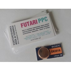 SONY Lithium 3V CR2016 liitium patarei