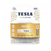 TESLA Gold+ AAA LR03 patareide 4-pakk