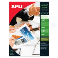 Paber APLI Colour Laser A4 210g 100-lk