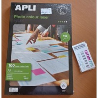 Paber APLI Colour Laser A4 160g 100-lk