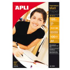 Foto paber APLI A4 120g matt 100-lk Foto paber APLI A4 120g matt 100-lk