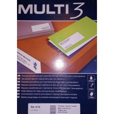 Iseliimuvad etiketid Multi 3