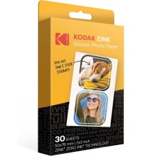 Kodak ZINK kleebis foto paber 50x76mm 30 lehte Kodak ZINK kleebis foto paber 50x76mm 30 lehte