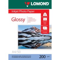 Foto paber LOMOND, läikiv, A4, 200gsm, 50 lehte