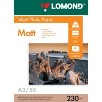 Foto paber LOMOND, matt, A3, 230gsm, 50 lehte