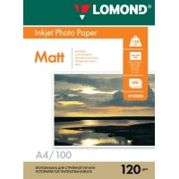 Foto paber LOMOND, matt, A4, 120gsm, 100 lehte