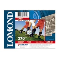 Foto paber LOMOND, satiin, 10x15, 270gsm, 500 lehte