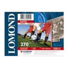 Foto paber LOMOND, satiin, 10x15, 270gsm, 500 lehte