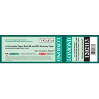 Plotteripaber LOMOND 1067mm x 45m rull 90g