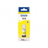 Epson 104 kollane tint 65 ml