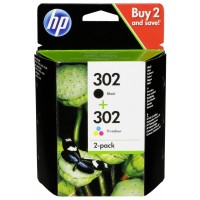 HP 302 multipakk tint X4D37AE