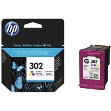 HP 302 värviline tint F6U65AE