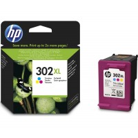 HP 302XL värviline tint F6U67AE